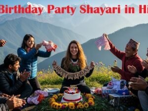 Birthday Party Shayari in Hindi