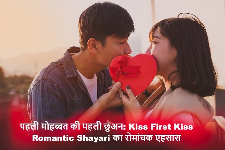 Kiss First Kiss Romantic Shayari